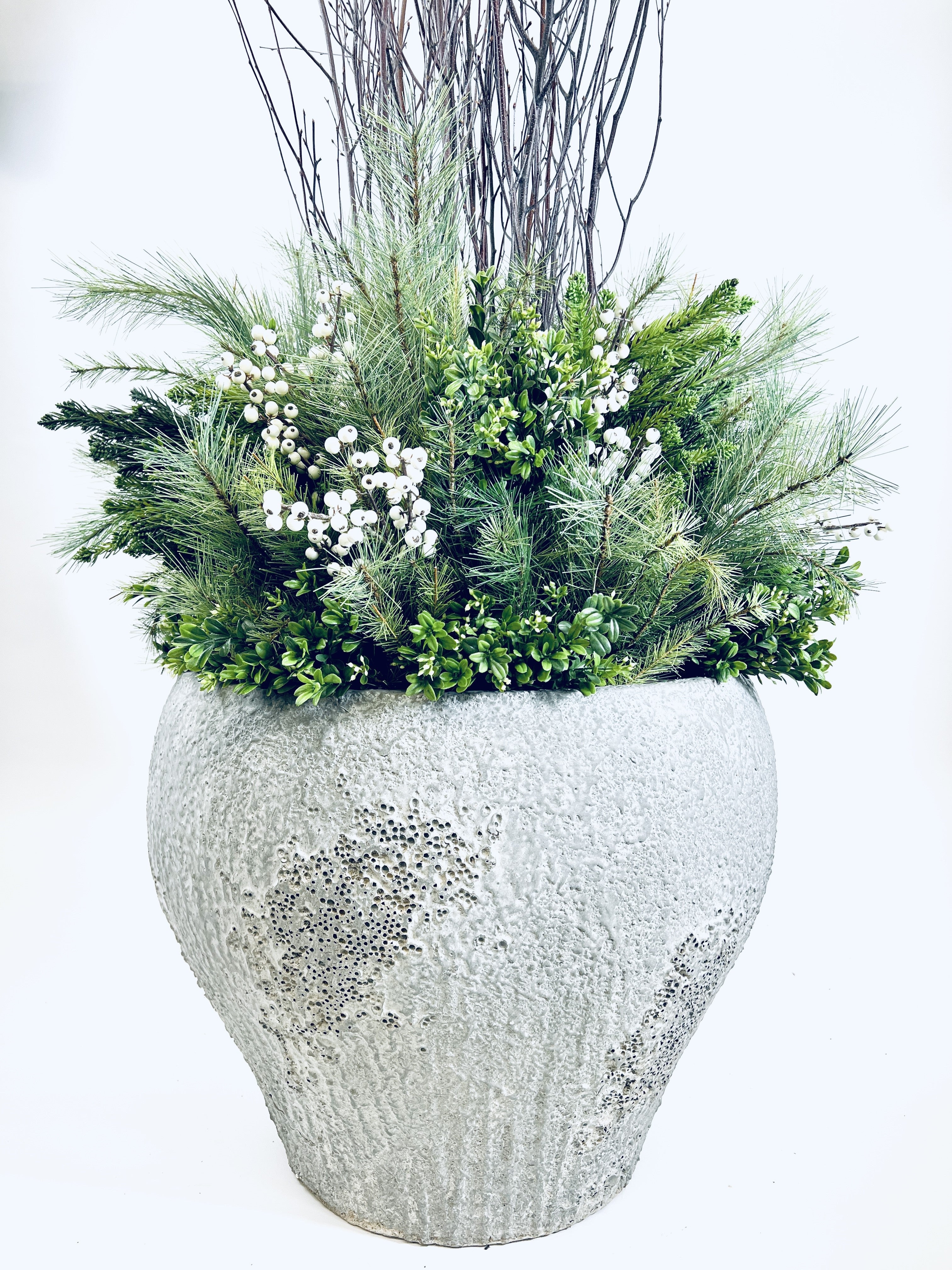 Faux Containers Custom Faux Outdoor Container Gardens – Fleuri Designs